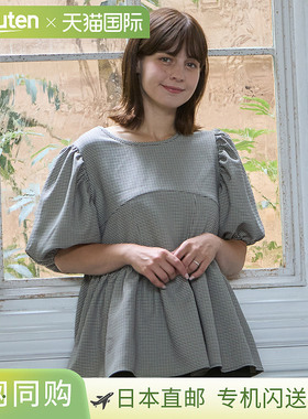 日本直邮Petit main LIEN 泡泡袖束腰外衣