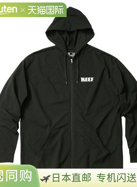 REEF HERITAGE LOGO RASH FRONT ZIP HOODIE 男款防晒衣 RFTEM242