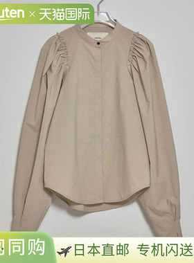 日本直邮TODAYFUL 泡泡袖格纹衬衫中长款长袖 125204172025 秋冬