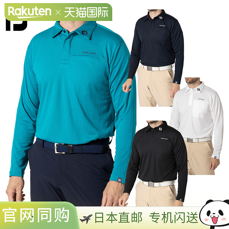 FootJoy FOOTJOY 高尔夫服装 男式长袖纽扣衬衫“FJ-F24-S01”弹2