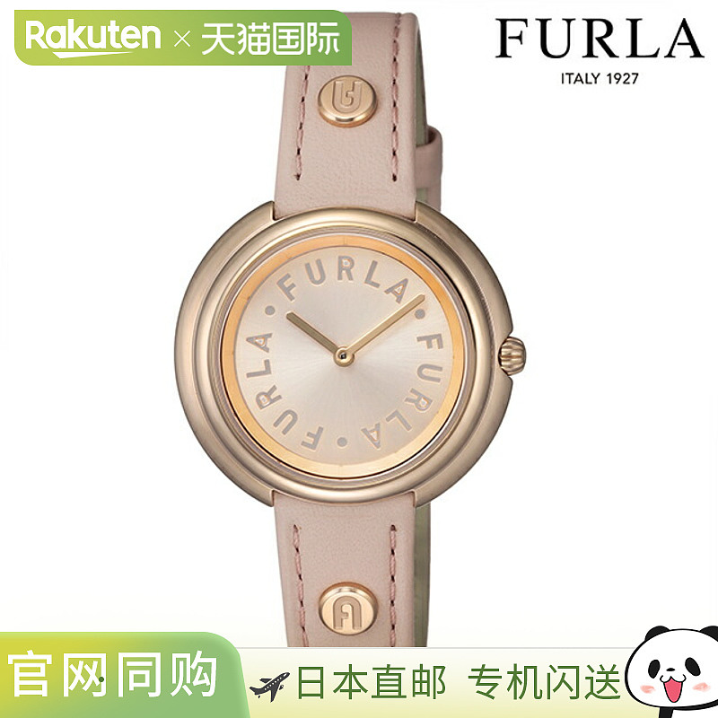 日本直邮FURLA Icon Shape 石英电池供电手表女士WW00032012L3指