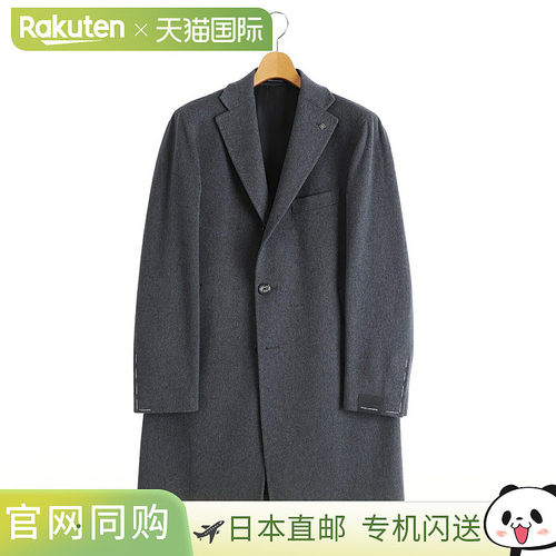 日本直邮TAGLIATORE 西装S SINGLE CHESTER COAT VIRGIN WOOLCASH