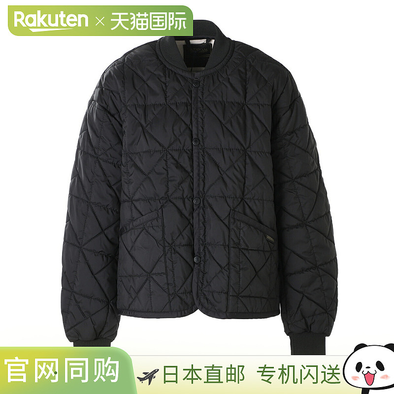 日本直邮LAVENHAM 女士黑色绗缝飞行员夹克水洗尺码 LV12113 F44