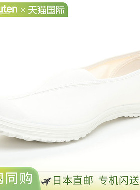 日本直邮Moonstar MOONSTAR 室内鞋男女中性高中 4-Gata S 白色中