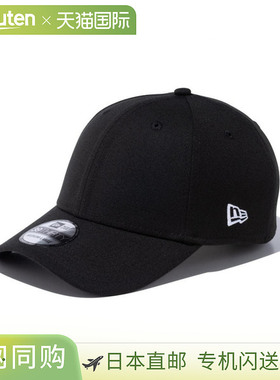 日本直邮New Era 39THIRTY Basic 黑色 x 白色 14525241 帽子新款
