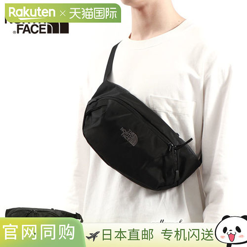 THE NORTH FACE 北面 腰包 身体包 轻男士女士帅气 黑色 THE NORT
