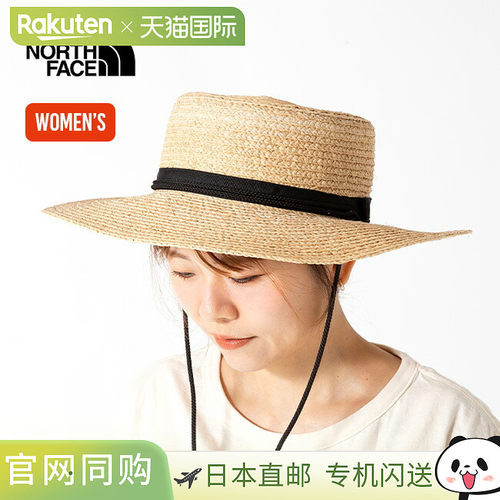THE NORTH FACE RAFFIA BLADE HAT 女款草帽 NNW02441 遮阳帽 防