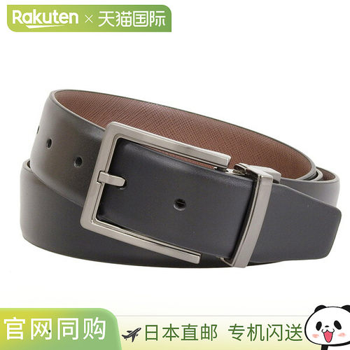 日本直邮Calvin Klein Accessories 男士双面皮带 48 11CK010026