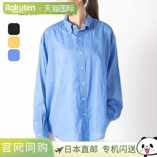 日本直邮THE SHINZONE SHEER DADDY SHIRT 女士 24MMSBL09 上衣衬