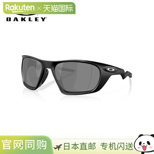 日本直邮OAKLEY LATERALIS 太阳镜男女通用哑光黑/Prizm 黑偏光OO
