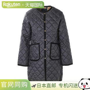 大衣LV6114 Cornard G95油黑 女士绗缝大衣撞色 日本直邮LAVENHAM