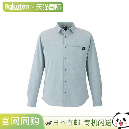 日本直邮MILLET 防虫格纹衬衫长袖男士MIV03194-N0247