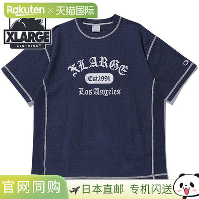 XLARGE Champion 短袖T恤 [101252011048 SS25SPOT] XLARGE x Cha