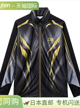 日本直邮Daiwa Wear DE-3125T DANROTECH 锦标赛衬衫黑色3XL