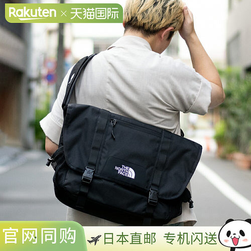 日本直邮THE NORTH FACE 单肩包黑色 BIG SHOT MESSENGER NN2PQ10