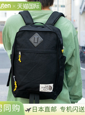 日本直邮THE NORTH FACE 女士尼龙背包黑色 BERKELEY DAYPACK 25L