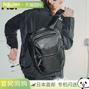 Aer 简约商务休闲休闲黑色纯色通勤背包防 男女双肩包轻便通勤时尚