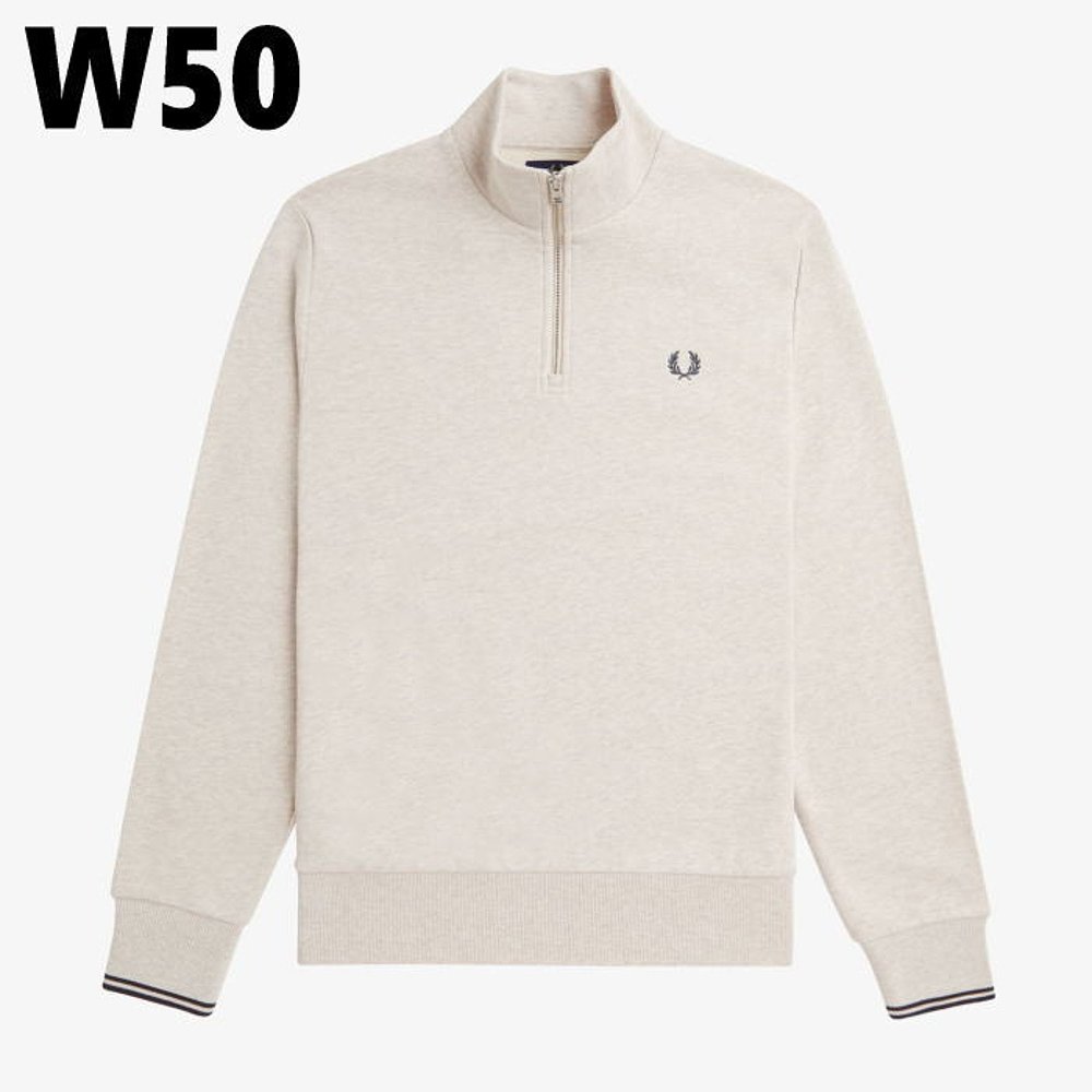 日本直邮FRED PERRY 半拉链运动衫 M3574 V35 (Runaway Bay OC) W