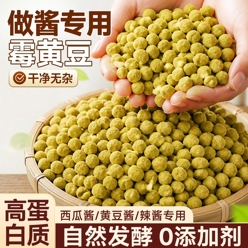 农家传统自然发酵无添加霉豆子
