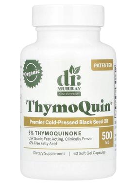 Dr. Murray's,ThymoQuin®，500 毫克，60 粒软胶囊