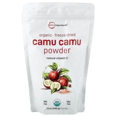 Micro Ingredients,Organic Camu Camu Powder, Freeze-Dried, 12