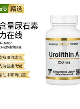 CGN尿石素A提升细胞能量线粒体改善肌肉健康耐力支持运动表现精力