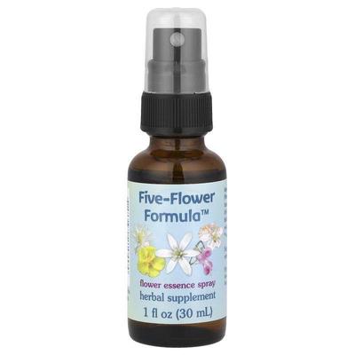 Flower Essence Services,五花配方，花精喷剂，1 fl oz (30 ml)
