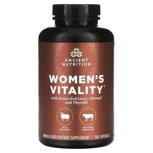 Dr. Axe / Ancient Nutrition,Women's Vitality, 180 Capsules