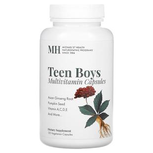 Teen Naturopathic Boys Multivitamin Vegetaria Michael 120