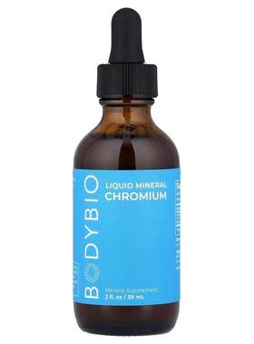 BodyBio,Liquid Mineral Chromium , 2 fl oz (59 ml)