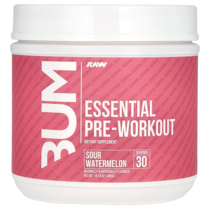 Raw Sport Supplement Company LLC,Bum, Essential Pre-Workout
