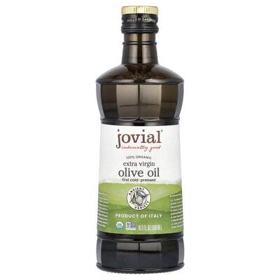 Jovial,100% Organic Extra Virgin Olive Oil, 16.9 fl oz (500