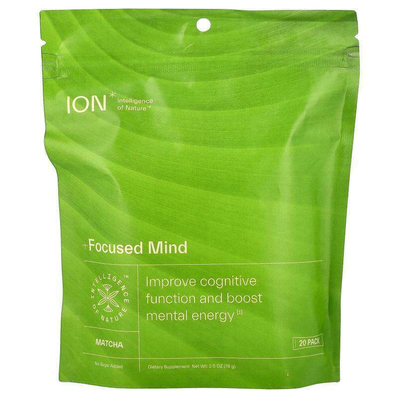 ION Intelligence of Nature,Focused Mind 专注静心，抹茶，20 2