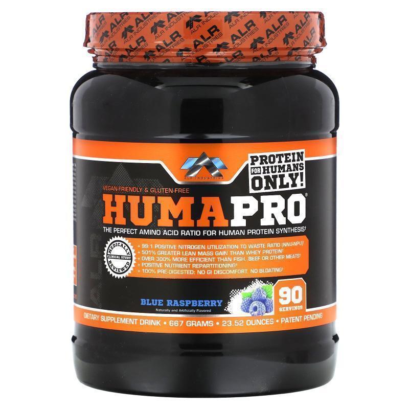 ALR Industries,HumaPro, Blue Raspberry, 23.52 oz (667 g)