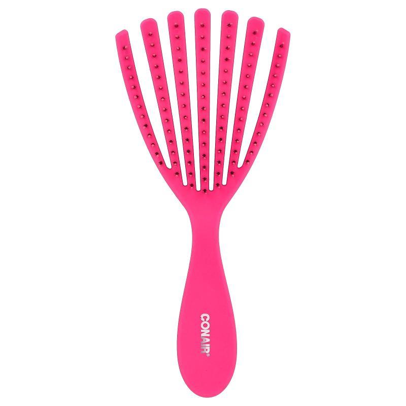 Conair,Detangle Delight™ Hair Brush, For Curly & Wavy Ha