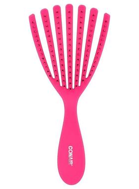 Conair,Detangle Delight™ Hair Brush, For Curly & Wavy Ha