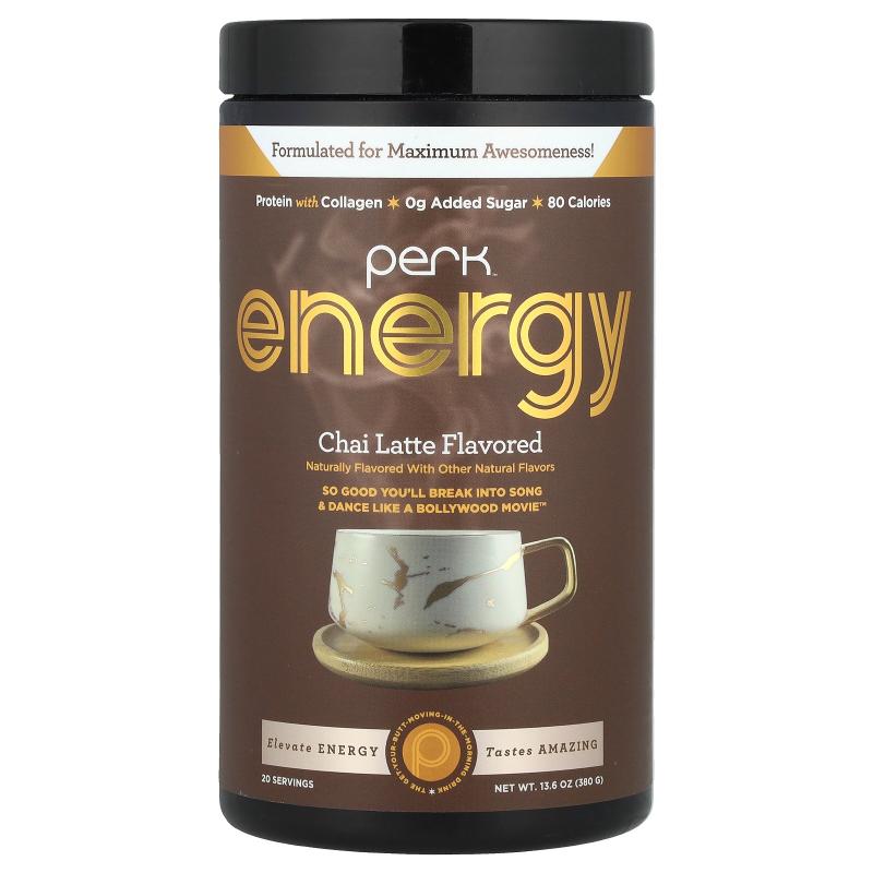 Perk Energy,印度茶拿铁，13.6盎司（380克）