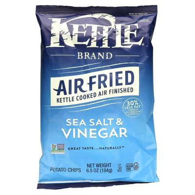 Kettle Foods,Air Fried Potato Chips, Sea Salt &amp;amp;a
