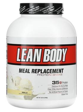 拉布拉达营养,Lean Body，代餐蛋白质奶昔，巧克力味，4.63 磅（2