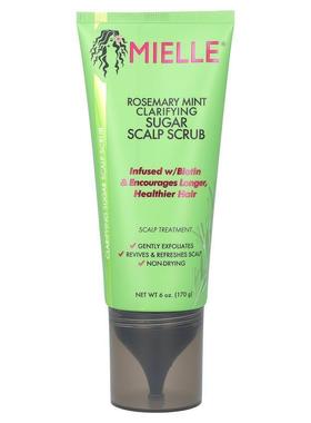 Mielle,Clarifying Sugar Scalp Scrub, Rosemary Mint, 6 oz (17