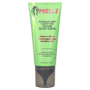 Mielle,Clarifying Sugar Scalp Scrub, Rosemary Mint, 6 oz (17