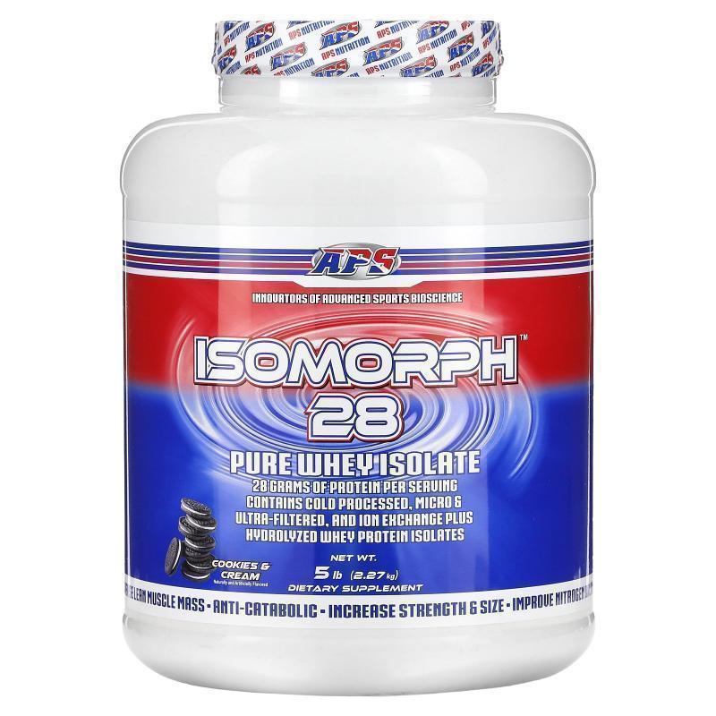 APS,Isomorph 28, Pure Whey Isolate, Cookies &amp;amp;amp