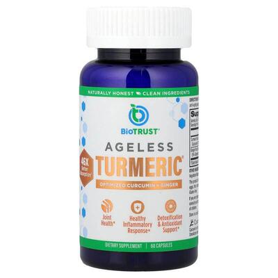 BioTRUST,Ageless Turmeric®, 60 Capsules