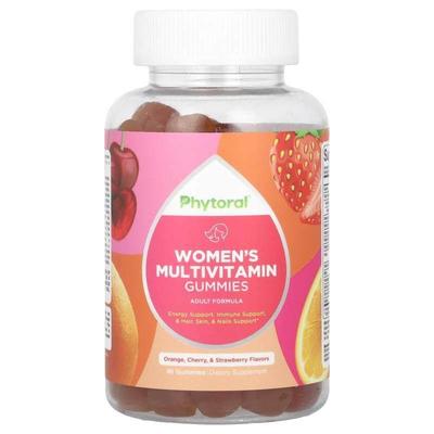 Phytoral,Women's Multivitamin Gummies, Orange, Cherry