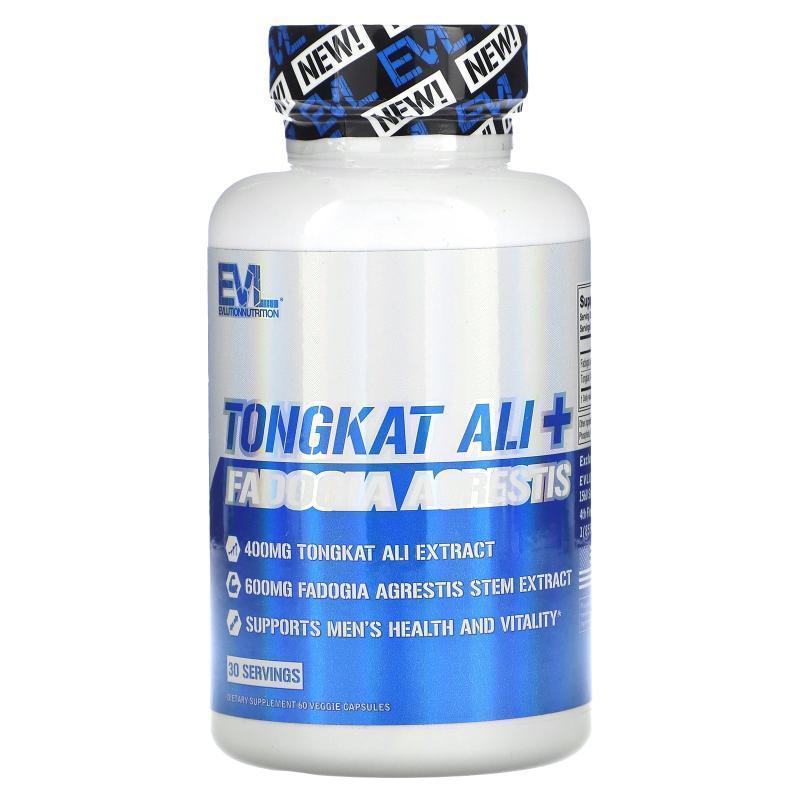 EVL,Tongkat Ali+, 200 mg, 60 Veggie Capsules