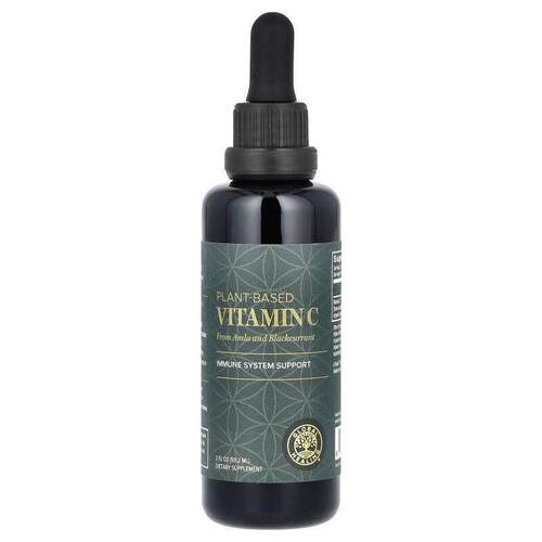 Global Healing,Plant-Based Vitamin C, 2 fl oz (59.2 ml)
