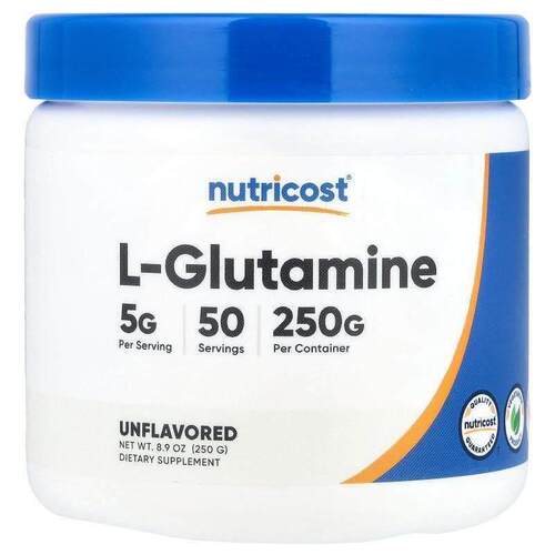 Nutricost,L-谷氨酰胺，原味，8.9 盎司（250 克）