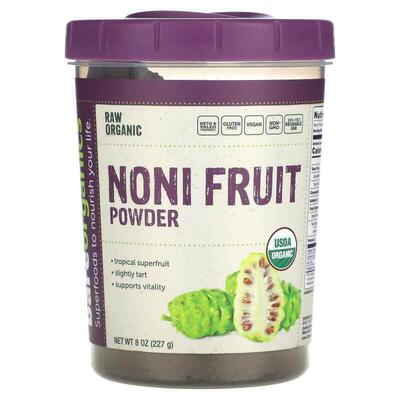 BareOrganics,Raw Organic Noni Fruit Powder, 8 oz (227 g)