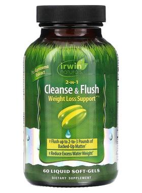 爱乐能,2-In-1 Cleanse &amp;amp; Flush Weight Loss Suppor