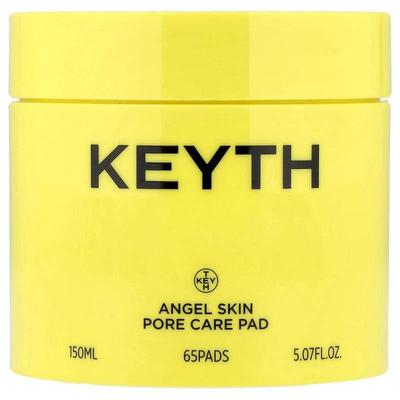 KEYTH,Trued Angel Skin Pore Care Pad, 65 Pads, 5.07 fl oz (1